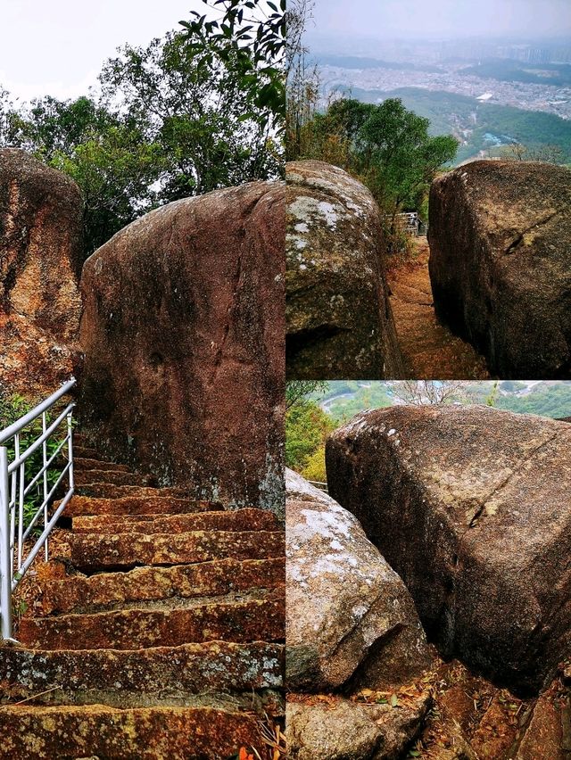 深圳打鼓嶂千島湖• 馬巒山•鵝公髻三山連走