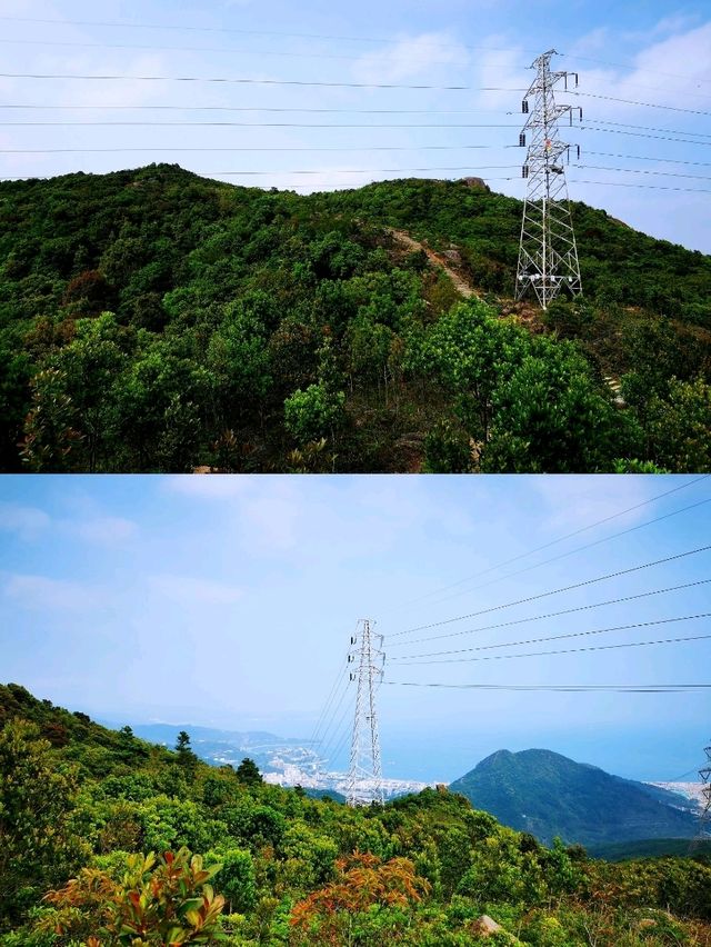 從梅沙尖到雲海公園