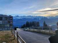 [🇨🇭リギ山] 雄大な景色を堪能できるRigi Kaltbad駅