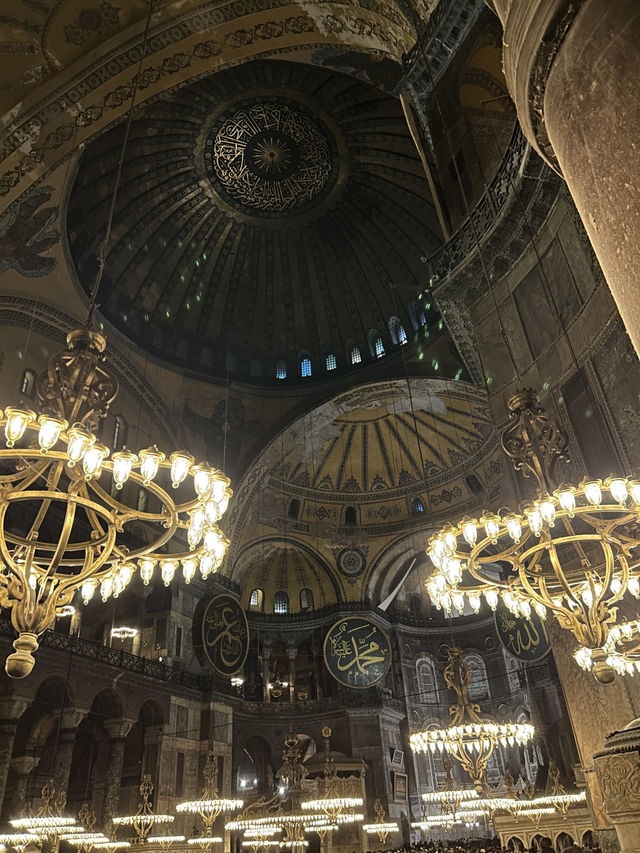 【トルコ】世界遺産アヤソフィアモスク