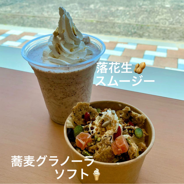 【おんせん県おおいた】最高のロケーション❤️手打ち蕎麦とスイーツを楽しみました