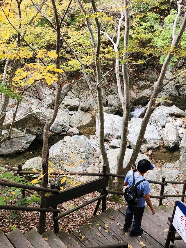 신불산, 간월산에 간다면 파래소폭포를 보고 가는 코스를 추천!