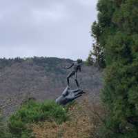 【箱根🇯🇵】ユニークな彫刻を楽しめる🌳彫刻の森美術館