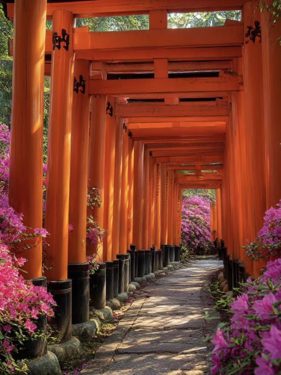 🌸April–May Azalea Season in Japan | Dreamy Hidden Flower Spots