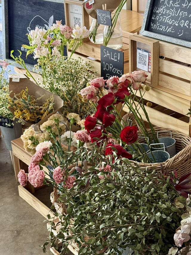 Get your coffee and flowers fix at Someday in Copenhagen in Bangkok!