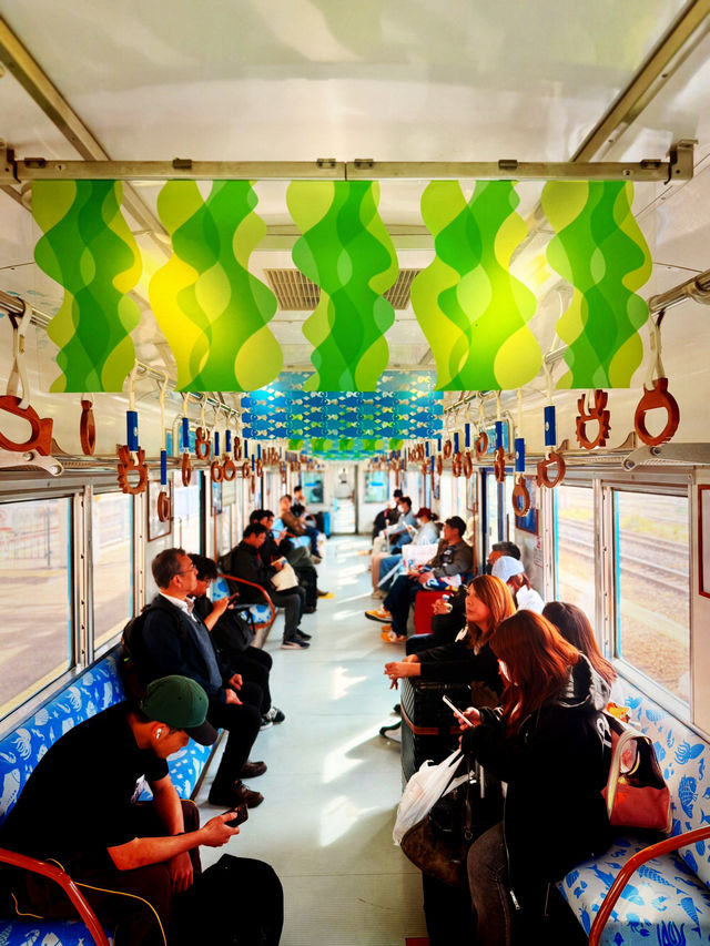和歌山｜帶來幸福的「吉慶鯛魚列車」 荒廢線路變觀光熱點