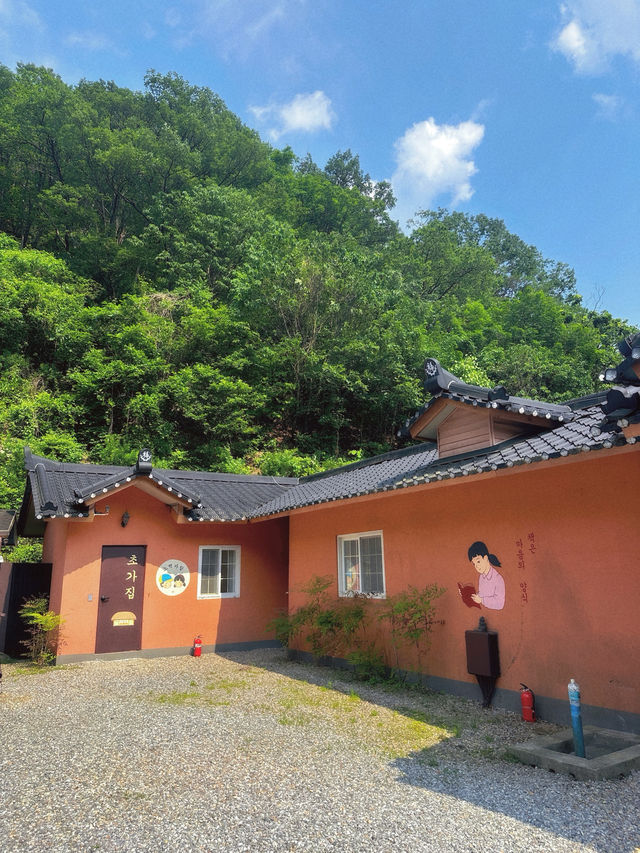 시원한 계곡 옆 초신상 촌캉스 숙소로 여름 휴가⛱️
