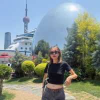🌸✨ The North Bund @shanghai ดอกไม้สวยสะพรั่ง