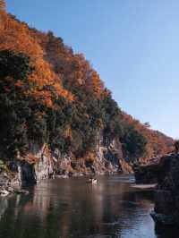 長瀞に秋の紅葉を見に行こうよ