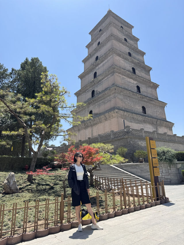 Big wild goose pagoda | เจดีย์ห่านป่าใหญ่