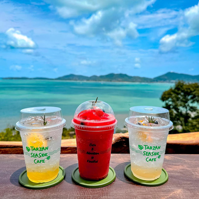 คาเฟ่ลับๆ เนินเขาขาด Tarzan Seaside cafe