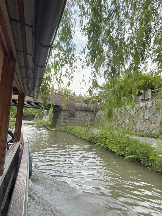 近江八幡市にやってきたら、八幡堀巡りを体験するべし❤️
