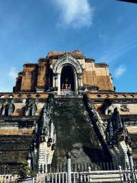 Wat Chedi Luang is a historic temple in Chiang Mai's Old City,