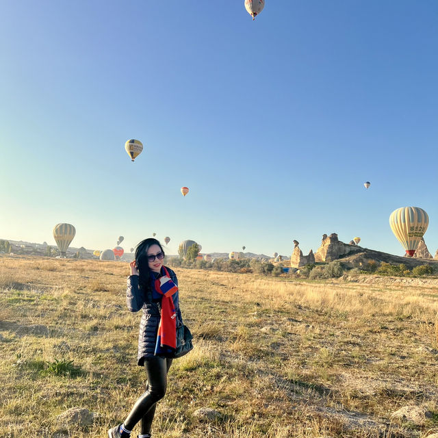Soaring Over Cappadocia 🇹🇷: Hot Air 🎈Ride