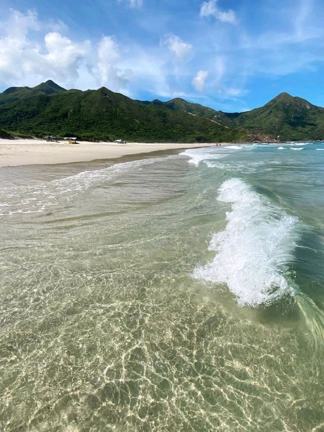 🌊🏄 Wild Waves & Tropical Vibes | Tai Long Wan Adventure 🇭🇰✨