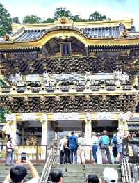 The most ornate structure in Japan : The Yomeimon gate