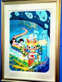 Eat a bit of art at Solana mall
