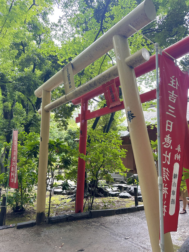 후쿠오카 도심 속 자리한 유서 깊은 신사 ⛩️
