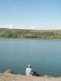 トビリシの湖でのんびり「Lisi Lake」🩵