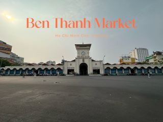 ตลาด Ben Thanh Market 🛍️