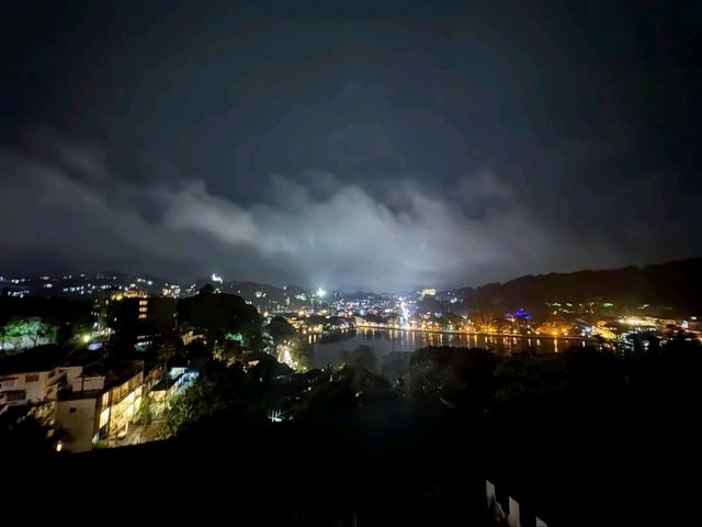 Night Views Over Kandy Town