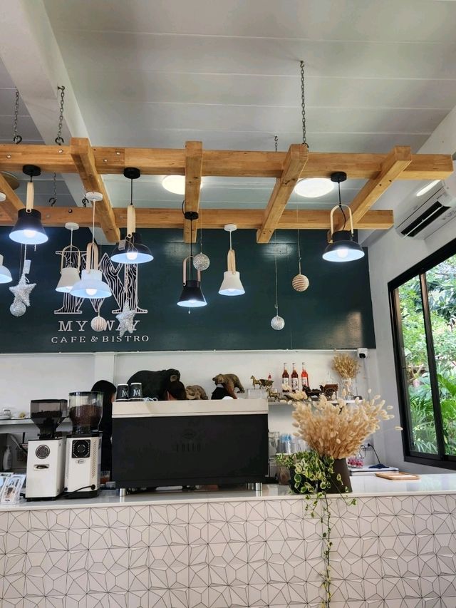 My Way Cafe & Bistro-Pradsak Dam คาเฟ่สวนสวย🌱