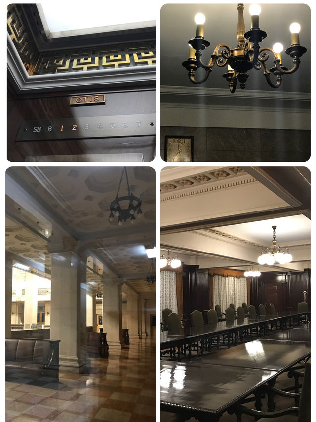 【東京 丸の内　明治生命館の夜間の開館時間で観る重厚感ある社会見学】