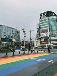  🌈 Ximending Rainbow Crosswalk 