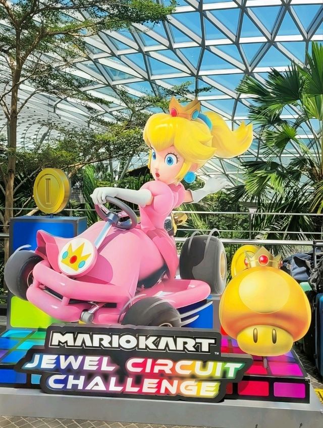 Wahoo! The Mario Kart Circuit Challenge in Jewel Changi Airport