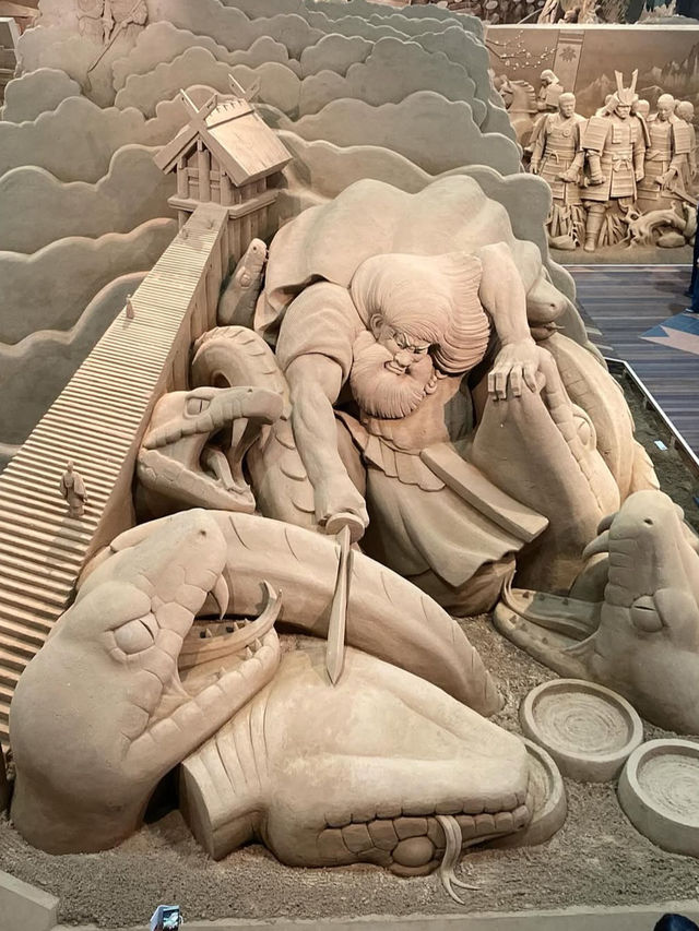 【世界が砂でできている！？砂の美術館で感動体験🎨】