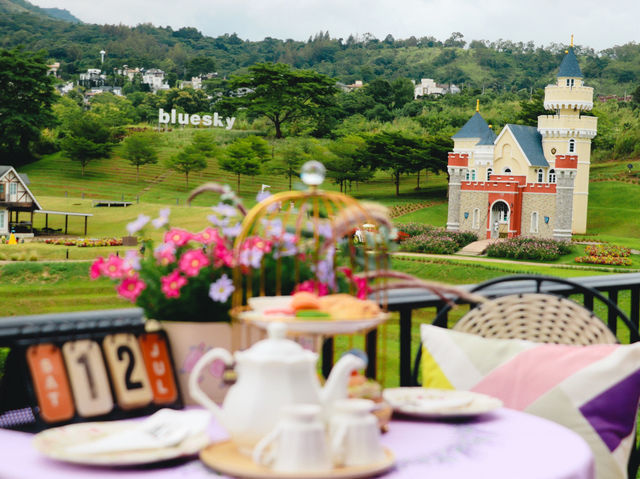 afternoon tea @ The Blue Sky Resort Khao Kho