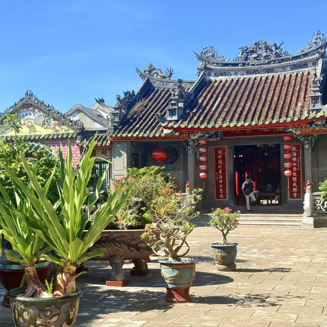 Tranquil Moments at Fujian Assembly Hall, Hoi An