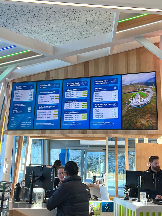 🎢 Luge Ride – Skyline Queenstown