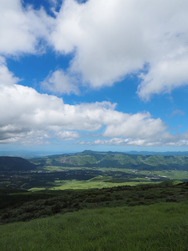 阿蘇を一望できる杵島岳