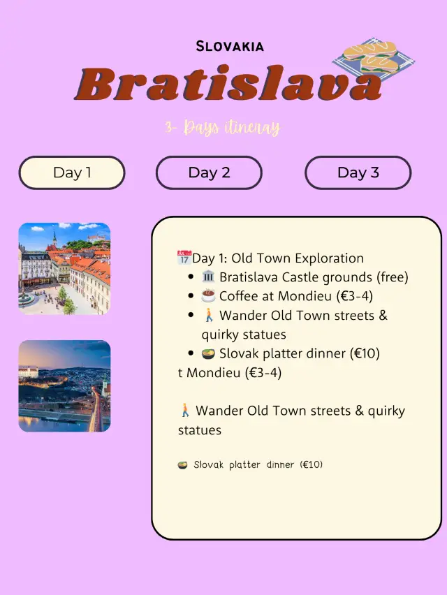 🇸🇰 Bratislava, Slovakia – Easy & Charming Stopover 🏰🍺