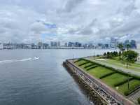 🏝️漫步於台場海濱公園✨🎣日本東京旅行回顧