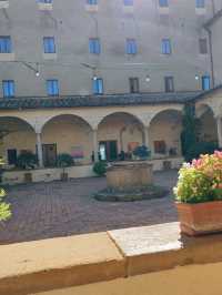A Hotel and Restaurant in an Ancient Monastery in Pienza