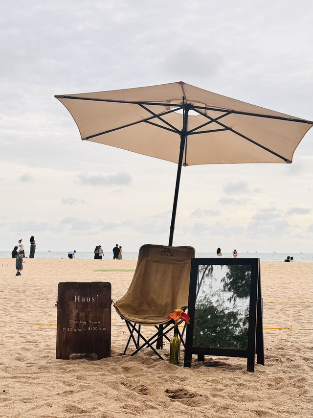 🧉จิบกาแฟ ริมหาด แหลมเจริญ 🏖️ 🧉จิบกาแฟ ริมหาด แหลมเจริญ 🏖️