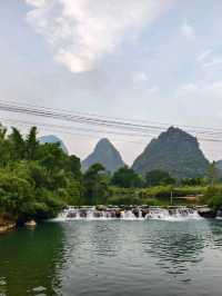 打卡小眾桂林陽朔遇龍河小橋美景🤩