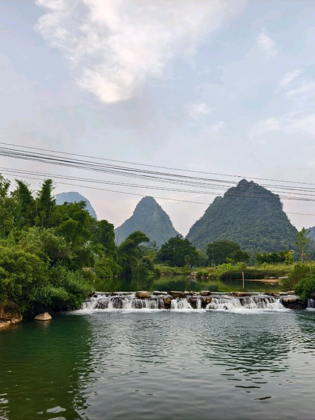 打卡小眾桂林陽朔遇龍河小橋美景🤩