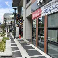 韓國大邱|中央路東城路觀光案內所-旅人專屬休憩空間、免費行李寄放、旅遊諮詢、茶水與充電供應。