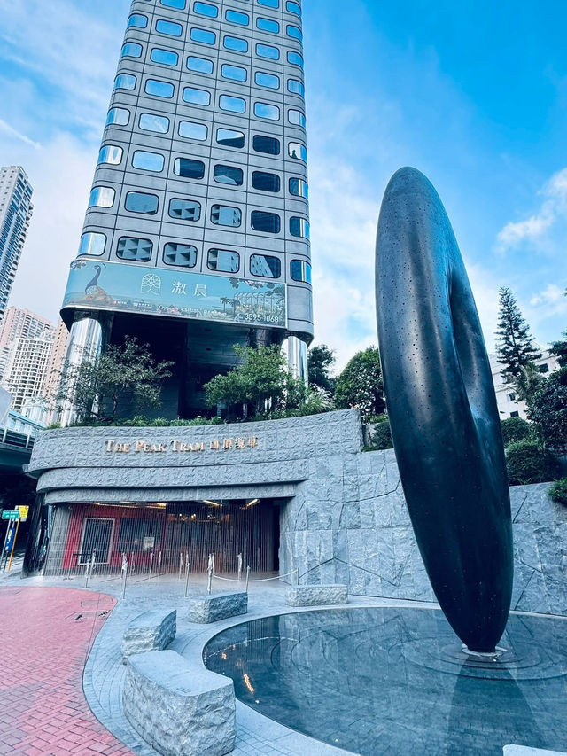 The peak tram, Hong Kong 🚊