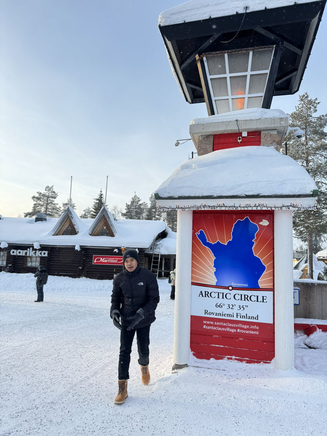 SANTA CLAUS VILLAGE — MAGICAL MORNING VIEW IN WINTER ❄️🌅🎅