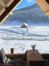 ❄️ “The Ice-Blue Wonderland of Sayram Lake” ❄️