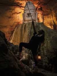 Hanging high in Chongqing at Tianyan Cave