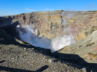 Direct Encounter with Earth's Pulse|First Experience at Mount Aso Crater