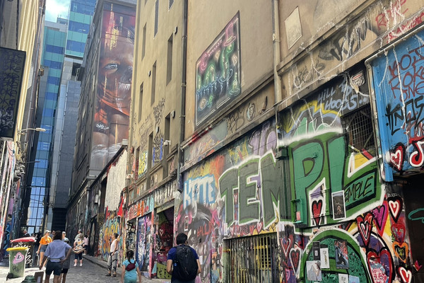 Australia | Melbourne Graffiti Lane ￼ Discover an Open-Air Art