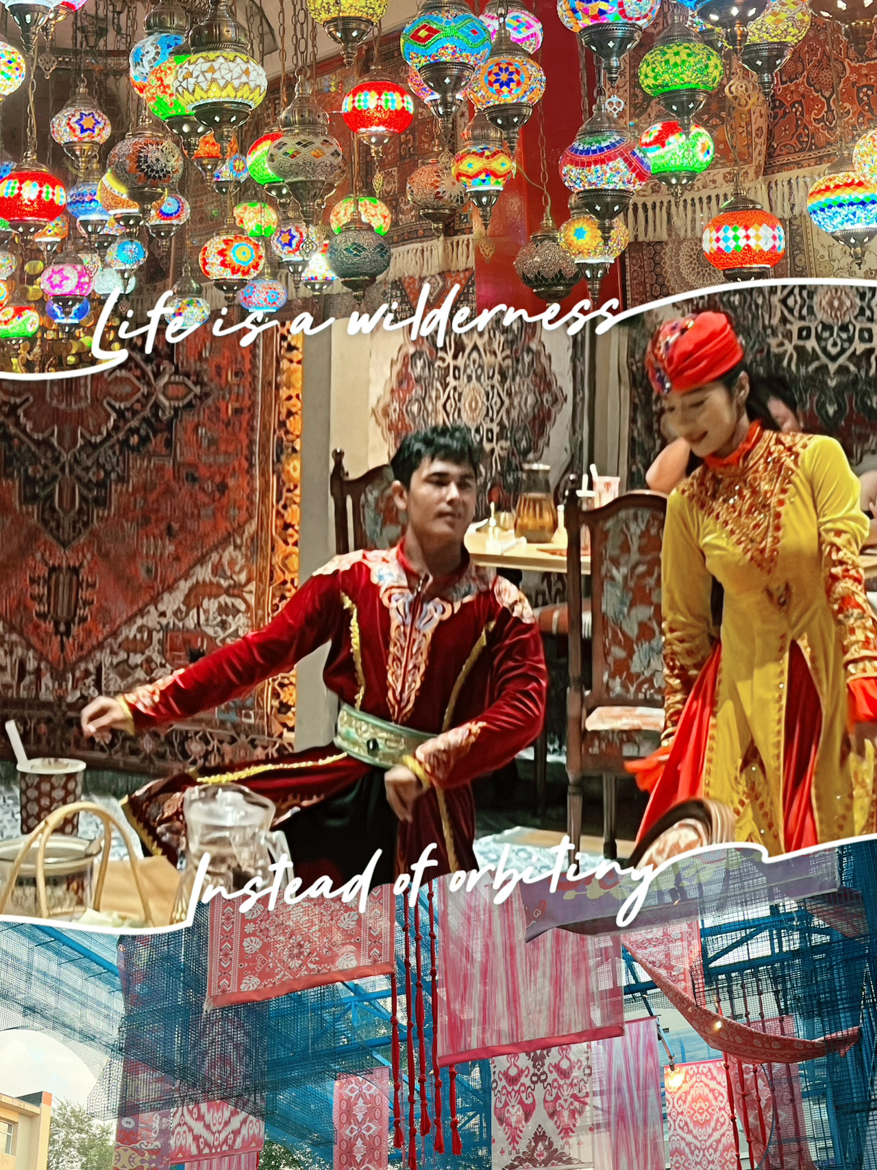 🍗 烏魯木齊必吃大盤雞｜一邊看歌舞表演，一邊感受最地道的新疆風情 ✨