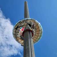 Sky-High Delights: 🌆✨ Discovering Brighton i360's Breathtaking Views! 🏞️🎡