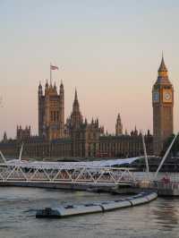 What a beautiful golden hour in London🇬🇧❤️ 